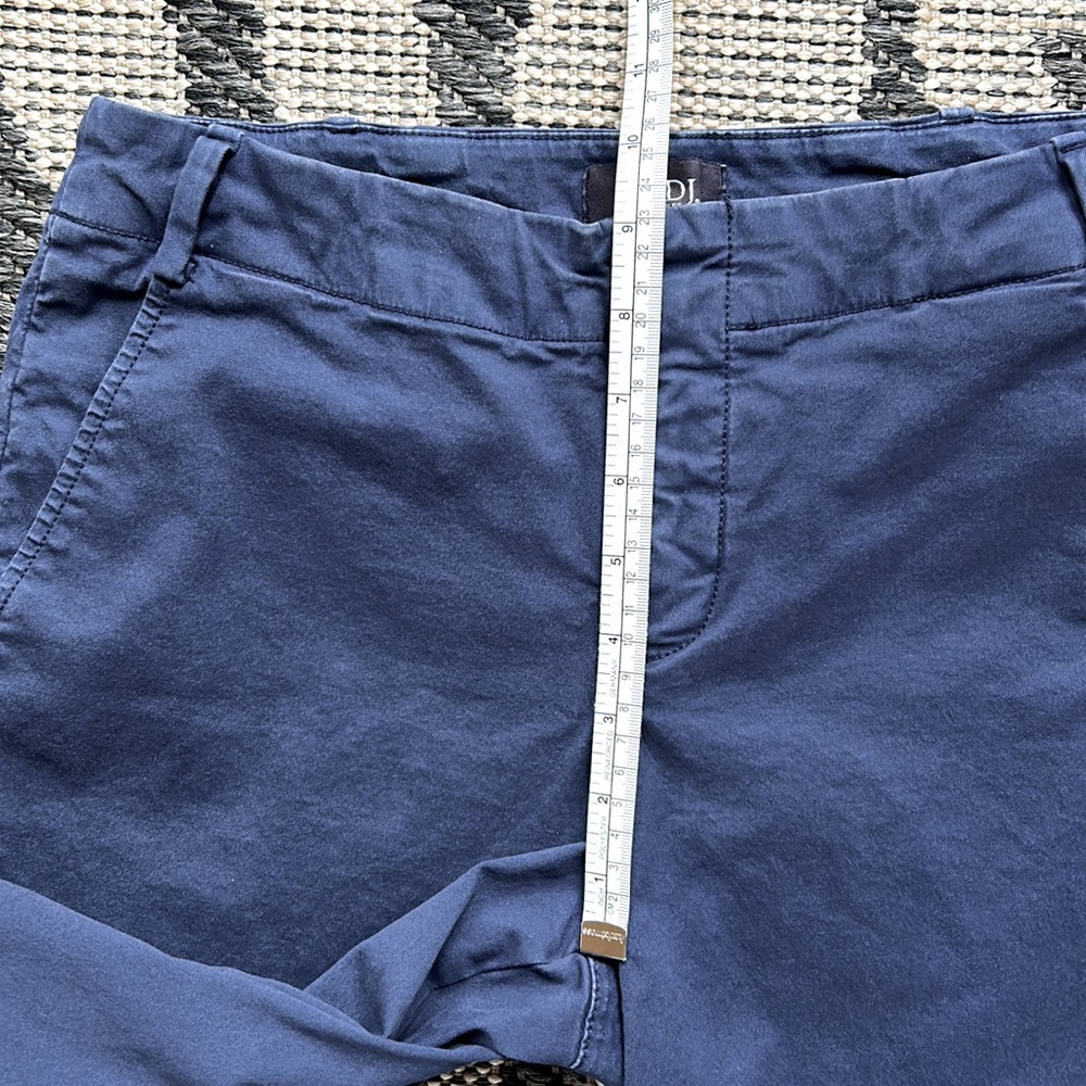 NYDJ Blue Cotton Trouser Style Pants - Picture 11 of 13